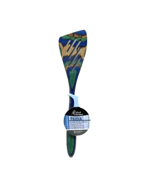 Pakka Wood Mini Slotted Spatula - Peacock